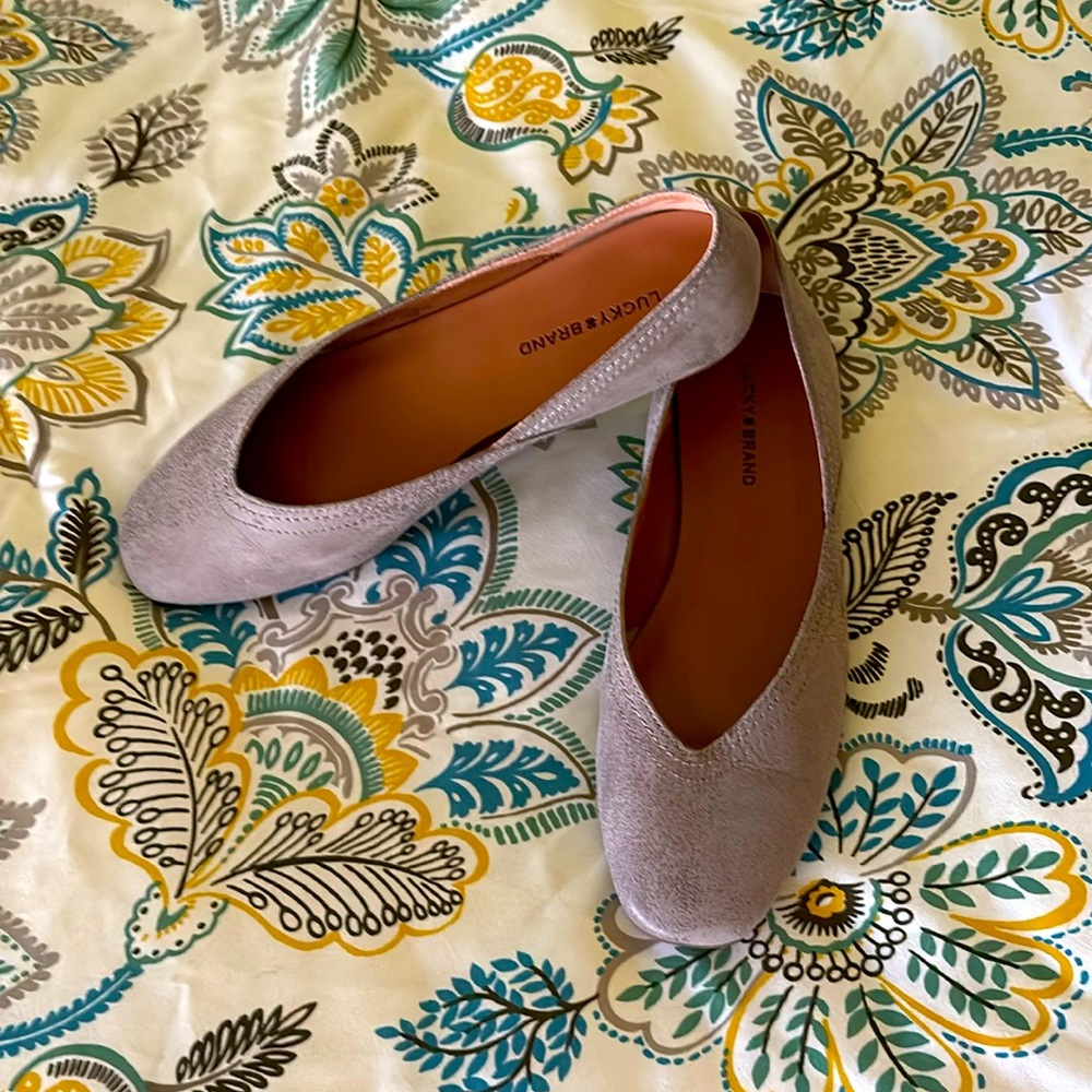 Lucky Brand ballet flats, women’s size 8